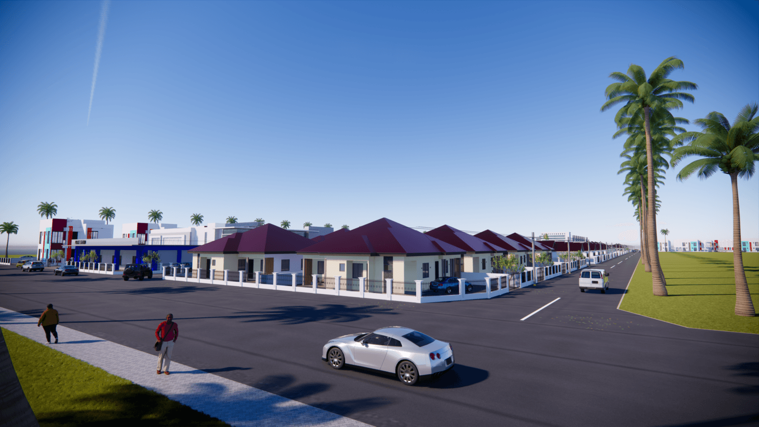 Access Road Perspective 3